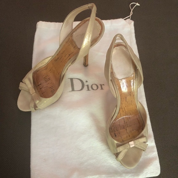 Christian Dior hight heel shoes size 6,5 - Picture 1 of 7
